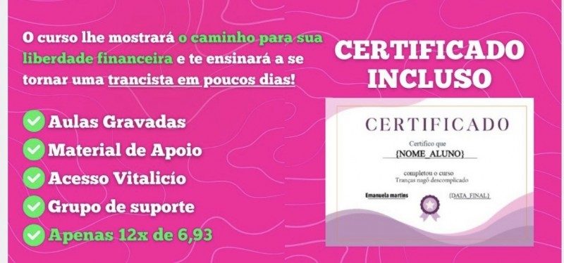 Curso de Tranças Nagô