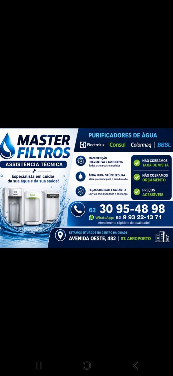 Assistência electrolux Master filtros — foto 2