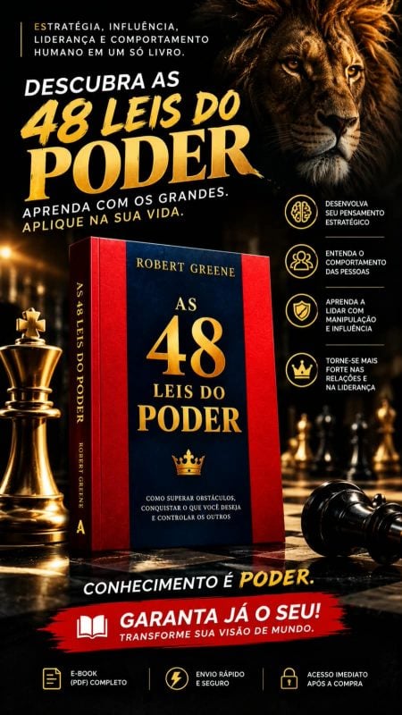 Livro As 48 Leis do Poder