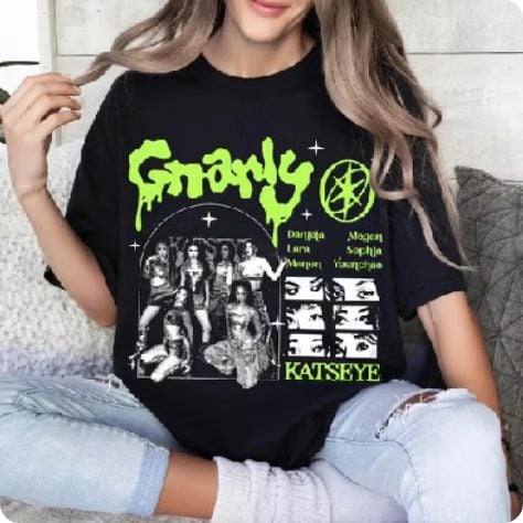 CAMISA KATSEYE, Peças únicas 100% Algodão — foto 2