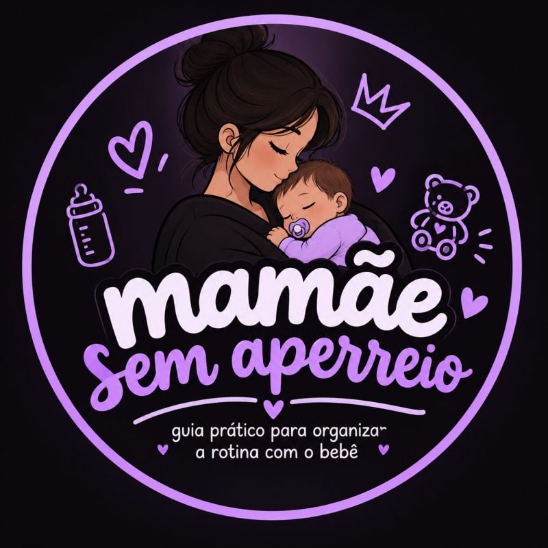 Mamãe sem aperreio: planner e guia completo para organizar a rotina do bebê