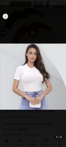 Kit 4 Blusas Feminina Ribana Canelado Estilosa Básica Casual — foto 7