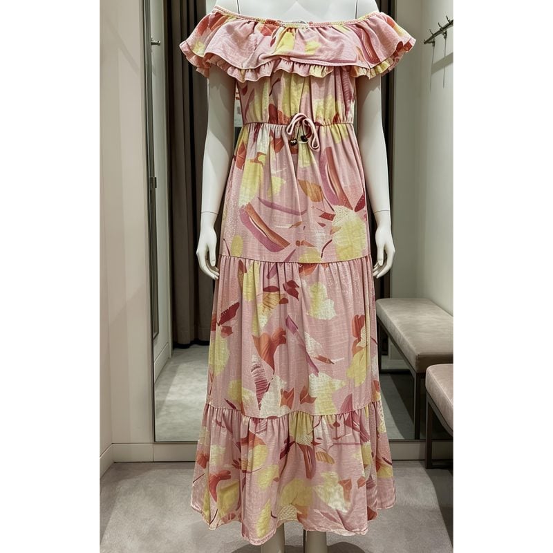Vestido Longo Marca: Art Livre, estampado P (36,38)