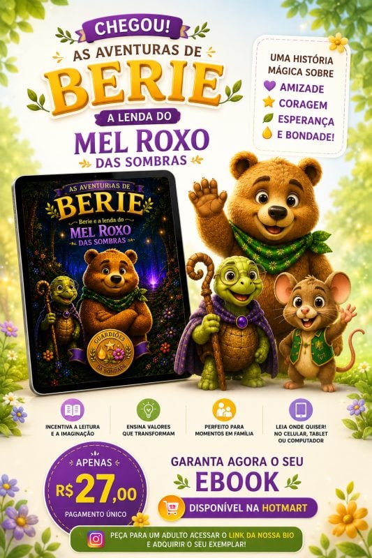 Universo Berie- Berie e a Lenda do Mel Roxo