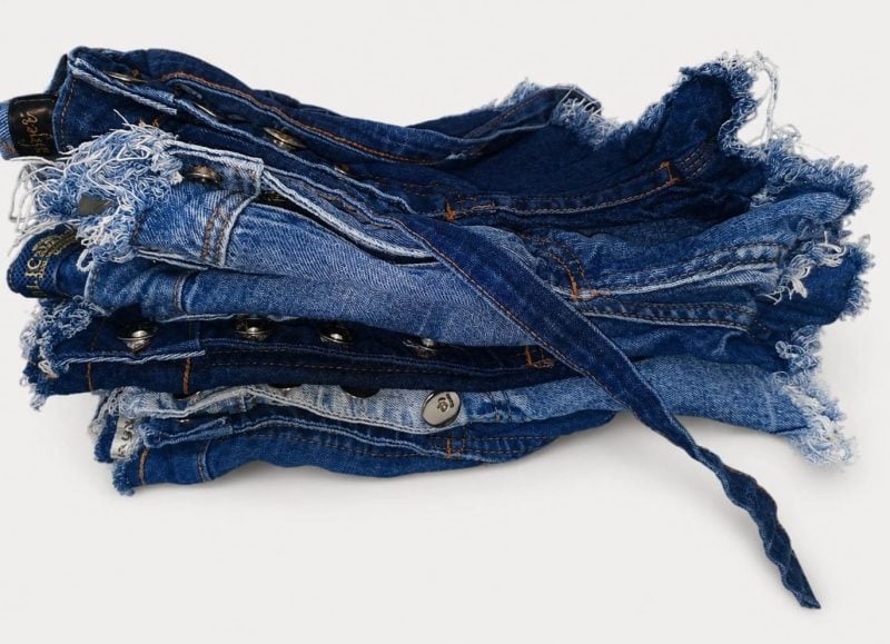 Kit 6 shorts jeans cintura alta tamanho 38 serve 36 também