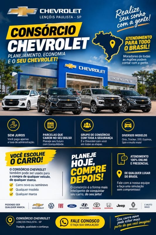 Consorcio chevrolet