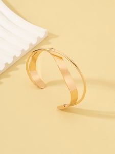 Pulseira de manguito criss cross — foto 3