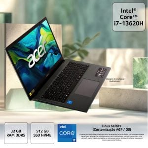 Notebook Acer Aspire GO 15 Intel Core i7-13620H com 32GB RAM e SSD — foto 6