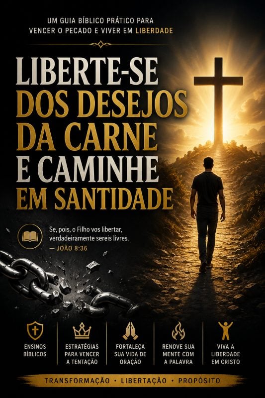 Liberte-se dos desejos da carne e caminhe em santidade