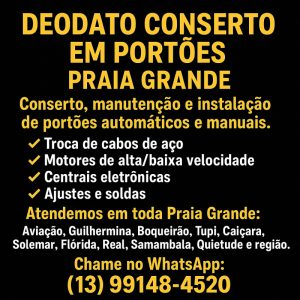 Praia Grande Conserto em portões e Automatização — foto 6