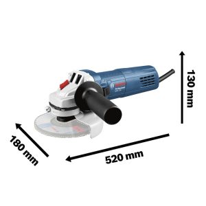 Esmerilhadeira angular 4.1/2" 710W com 5 Discos - GWS 700 Bosch — foto 7