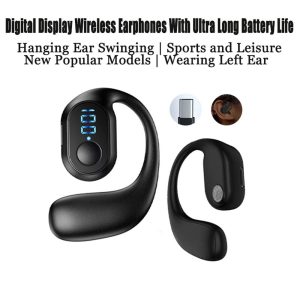 Fone de Ouvido Bluetooth Sem Fio Mono à Prova d'Água com Microfone — foto 4