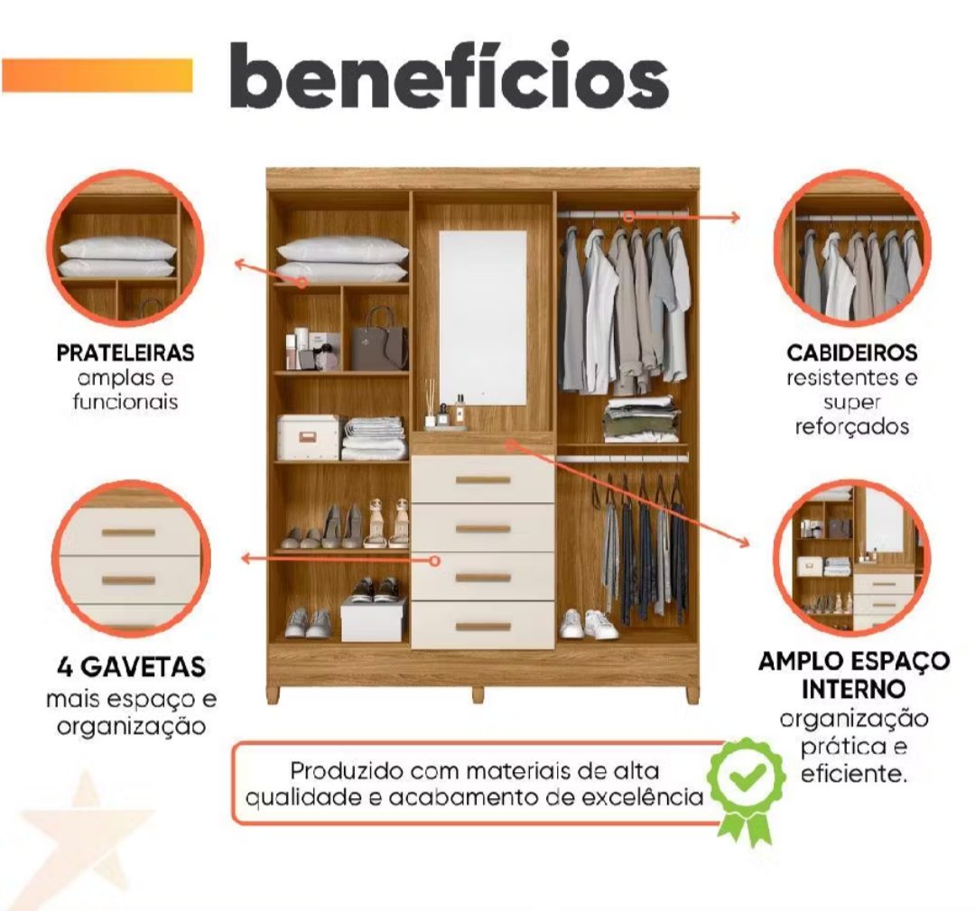 Guarda roupa Casal — foto 2