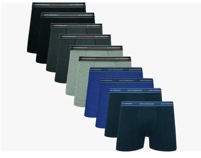 Kit 10 Cuecas Boxer Lupo Algodão Cotton Masculina!