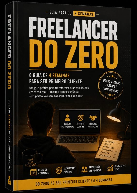 Freelancer do Zero: O Guia de 4 Semanas para seu Primeiro Cliente