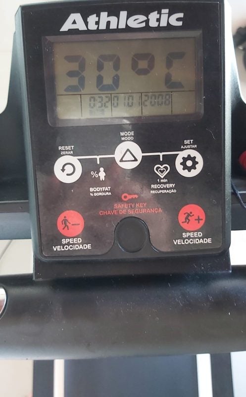 Esteira Eletrica Atletic Magnetron 3040t