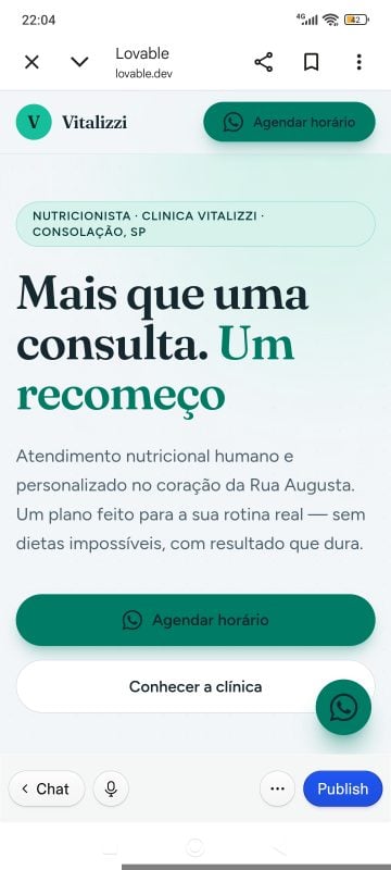 App ou site personalizado para você (prazo de poucos dias para ficar pronto)