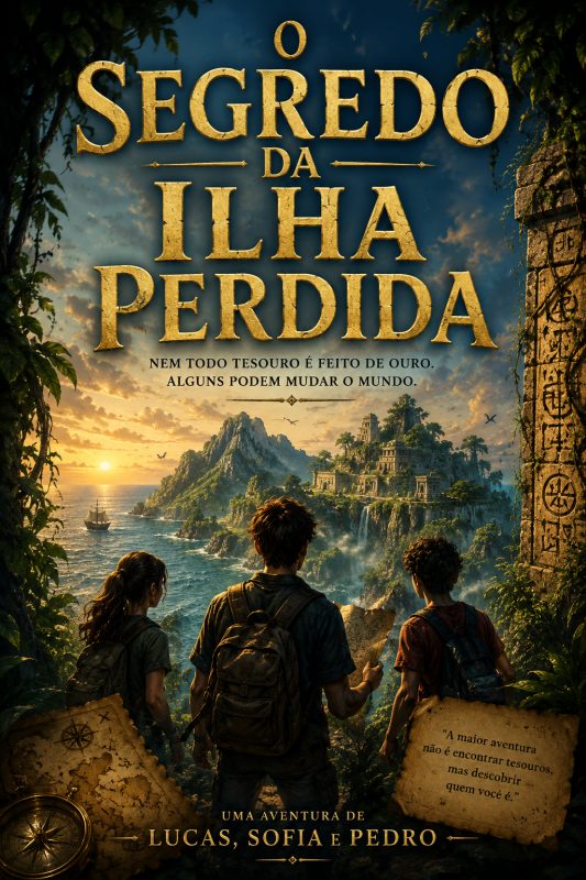 Livro digital: O SEGREDO DA ILHA PERDIDA