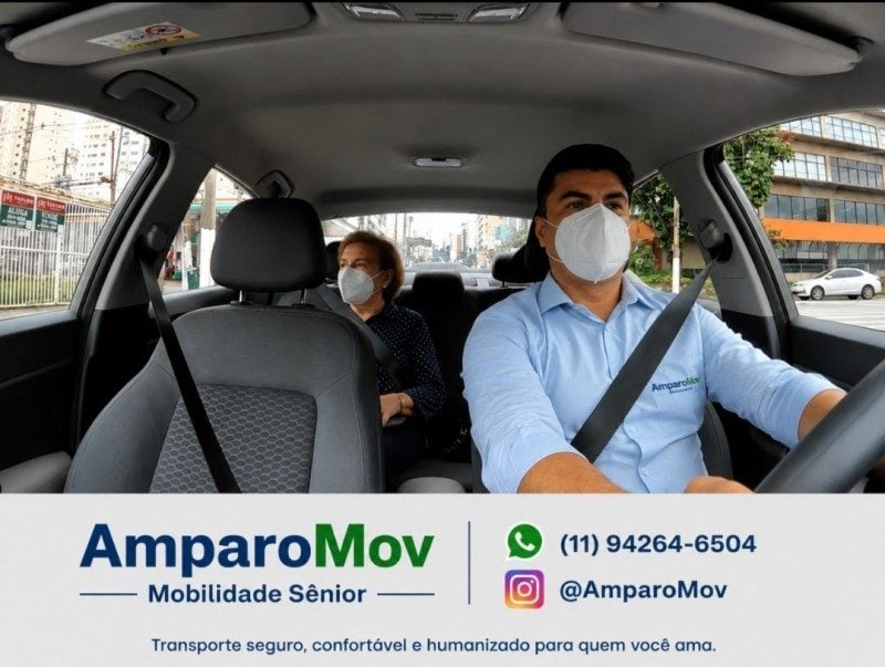 AmparoMov Transporte para Idosos com Segurança, Cuidado e Atendimento Humanizado  — foto 2