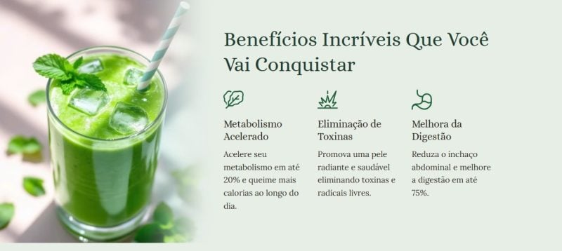 Bebida Detox Matinal