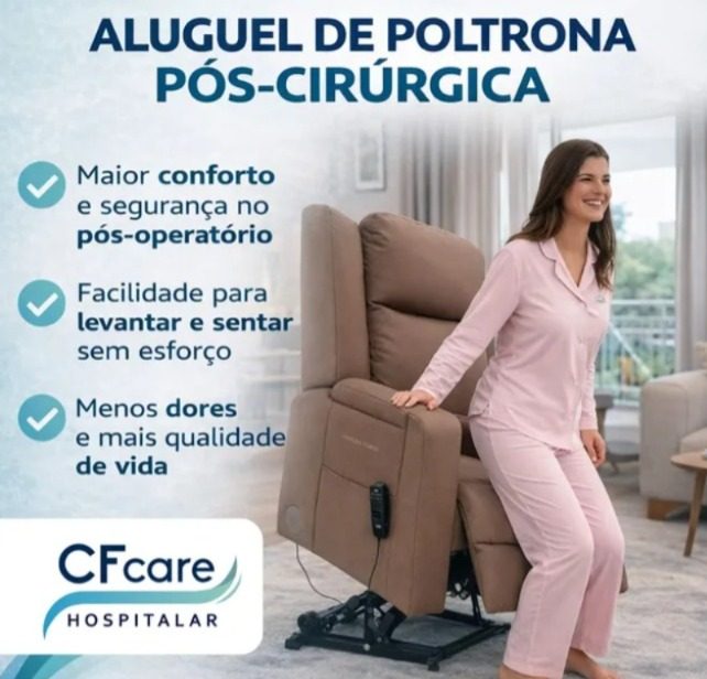 CF Care é especialista em aluguel de equipamentos hospitalares.