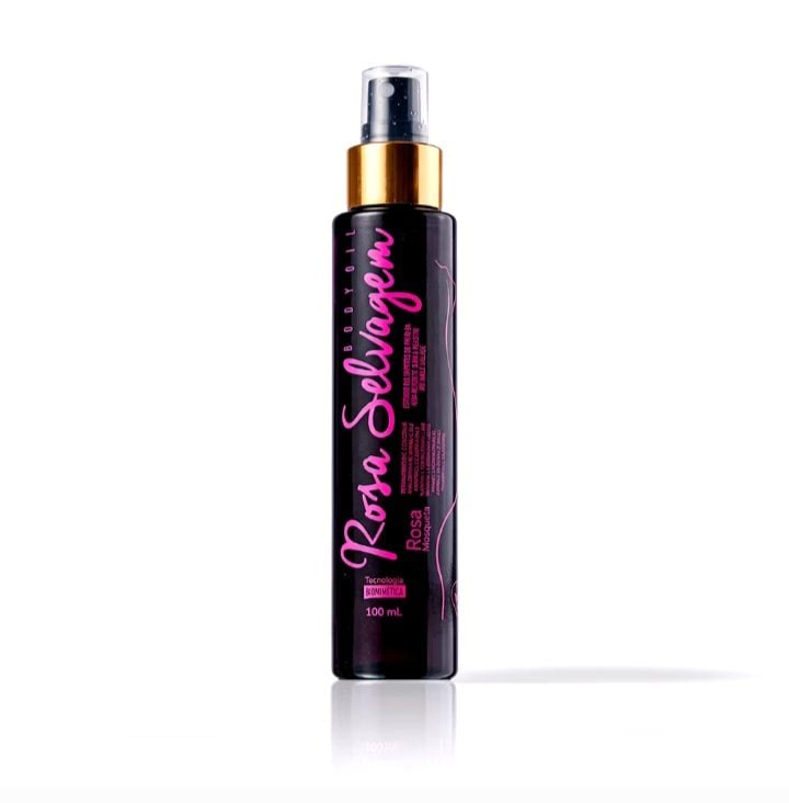 Óleo Corporal Rosa Selvagem Clareador Rosa Mosqueta 100ml Original