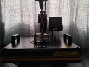 Prensa Térmica DEKO 38x38 cm Semi Nova Funcionando Perfeitamente — foto 4
