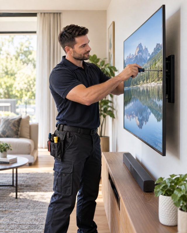 Instalção de tv