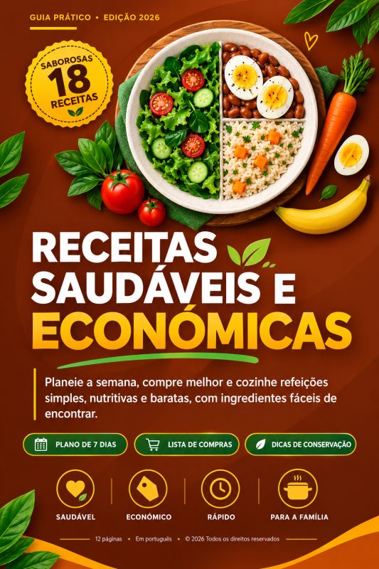 Receitas saudáveis e encomicas
