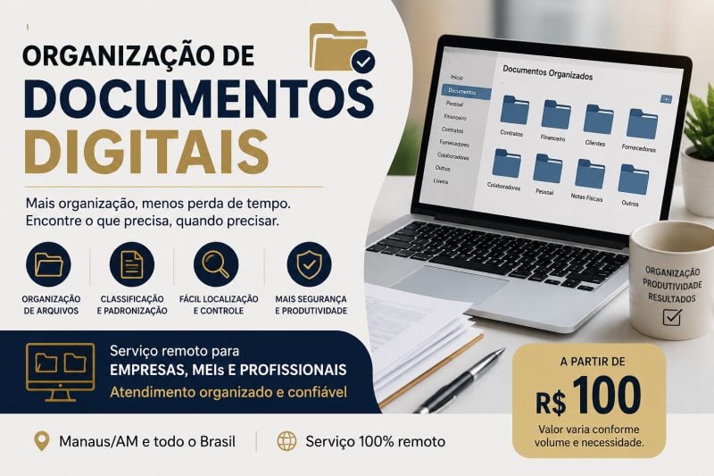Organização de Documentos Digitais para Empresas