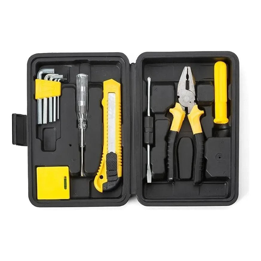 Kit De Ferramentas 11 Peças Snel Sn35 Preto E Amarelo — foto 2