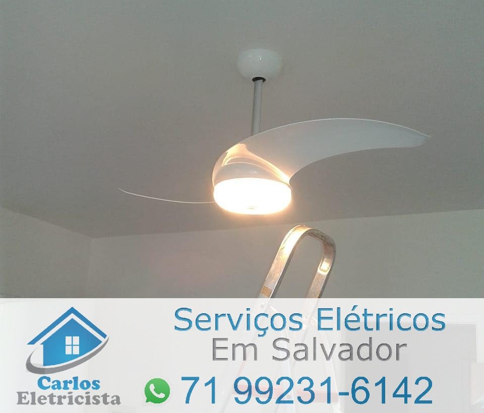 Instalação de Ventilador de Teto - Eletricista Residencial e Predial — foto 2