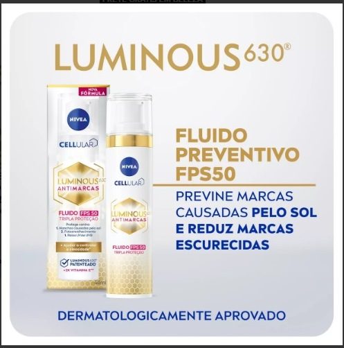Creme Facial Nívea Cellular Luminous 630 Anti-manchas. — foto 2