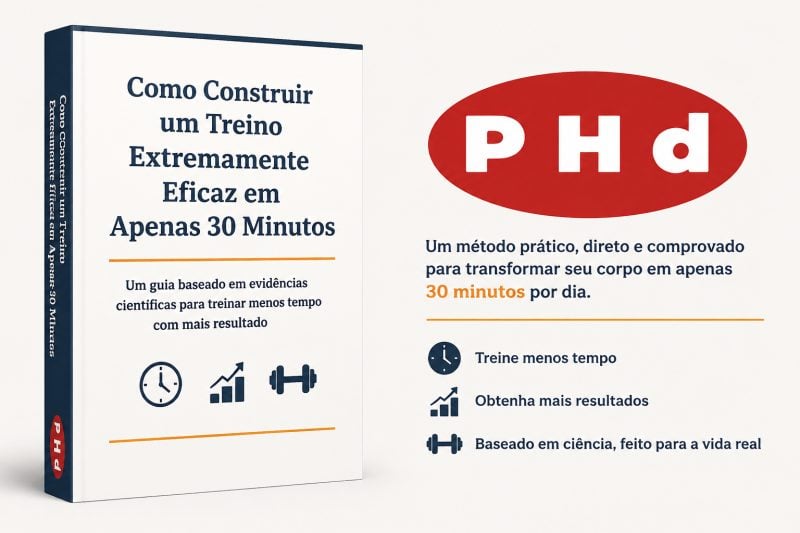 Transforme seu corpo treinando apenas 30 minutos por dia!