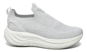 Tênis Meia Feminino Via Marte Super Confortável Slip On Knit — foto 3