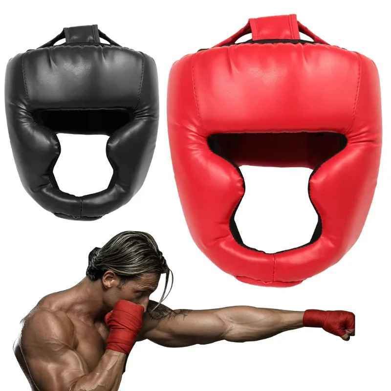 Capacete De Boxe Treinamento Adultos Protetor de Cabeça
