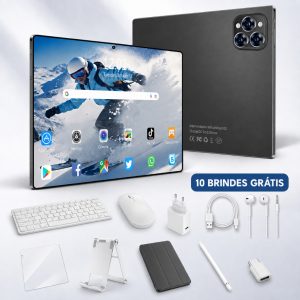 Tablet Pro12 5G Gamer Android 11.6 Polegadas Tela Grande 12GB RAM 512GB Para Jogos Filmes — foto 3