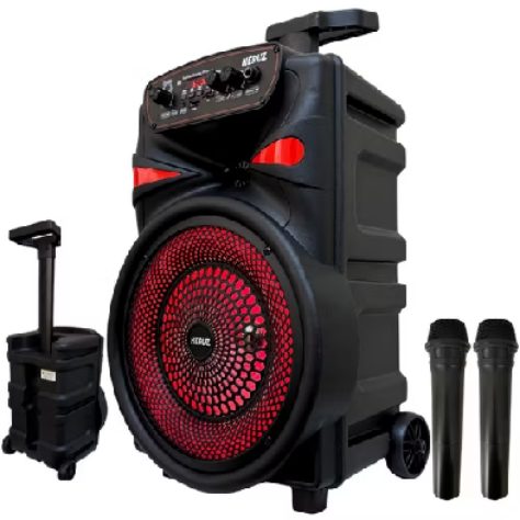 Caixa de Som Potente 1800W - LED