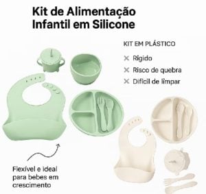 Kit de Introdução Alimentar de Silicone. — foto 7