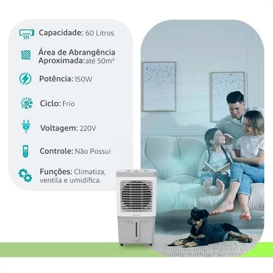 Climatizador - Ventisol - 60 Litros - Nacional Clin 60 Pro - 220V — foto 2