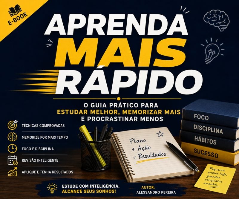 E-book como aprender mais rapido
