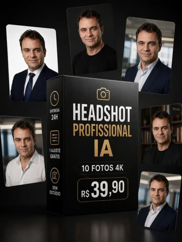 Foto Profissional - 10 Fotos R$39,90