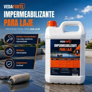 Impermeabilizante para Laje Veda Laje 5 Litros Veda Forte — foto 7