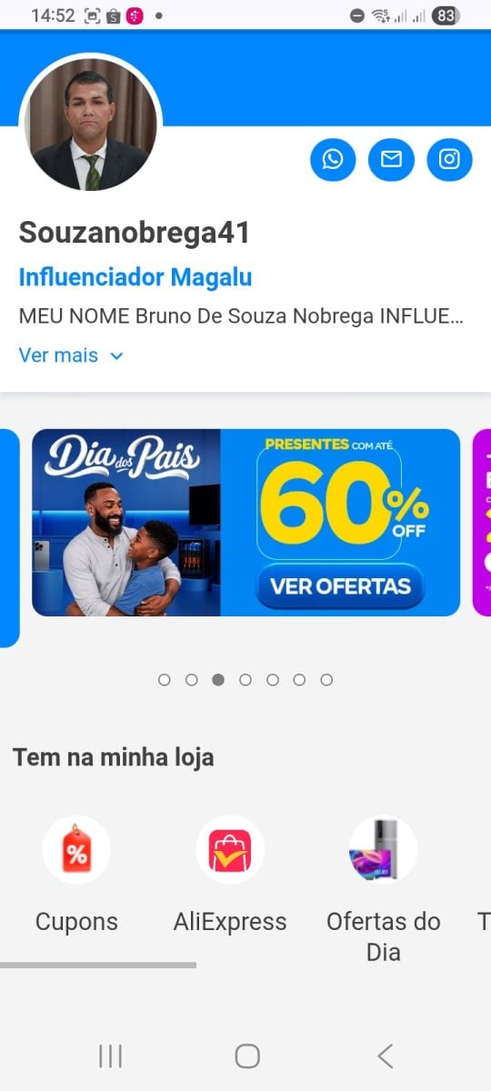 INFLUENCIADOR Souzanobrega41 — foto 2