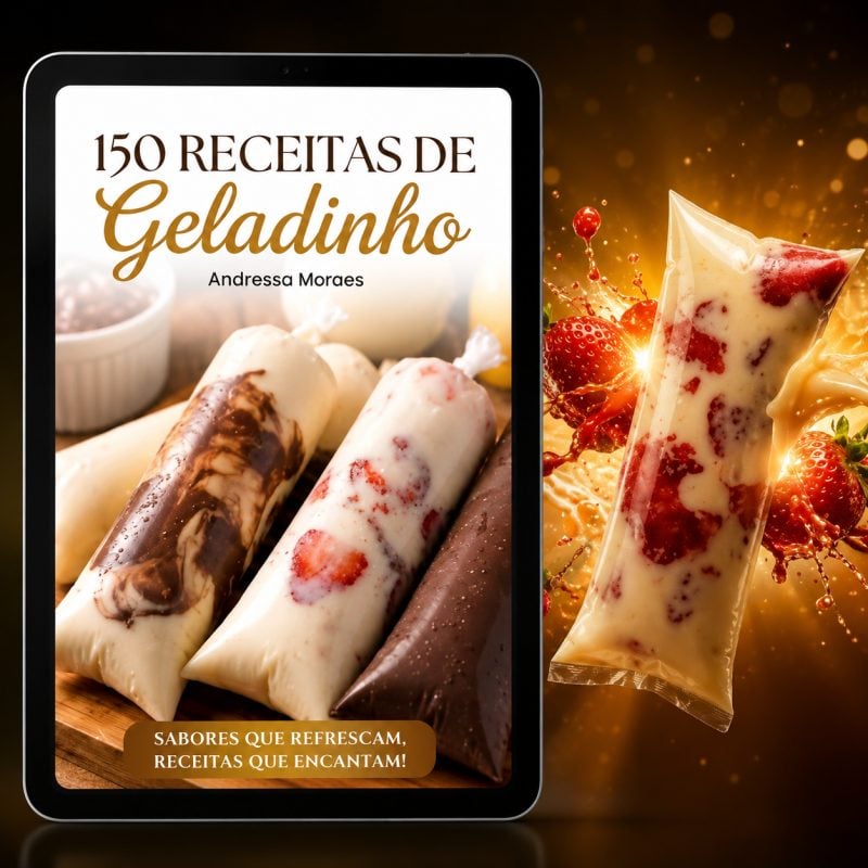 150 receitas de geladinho