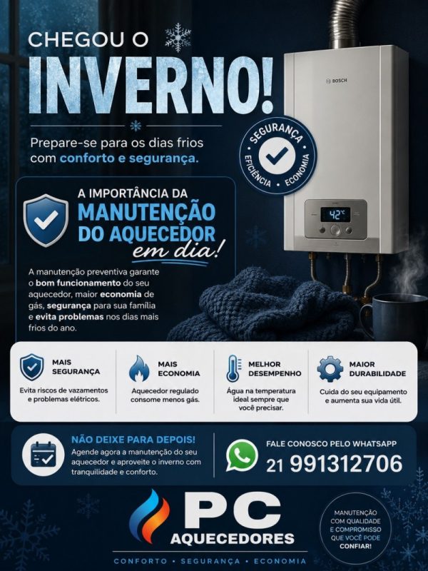 Manutenção de Aquecedores