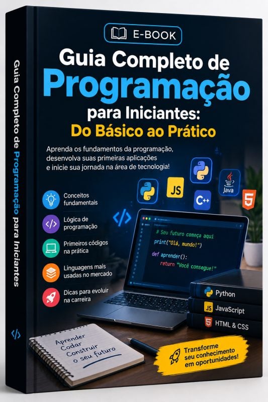Guia Completo de Programação para Iniciantes: Do Básico ao Prático