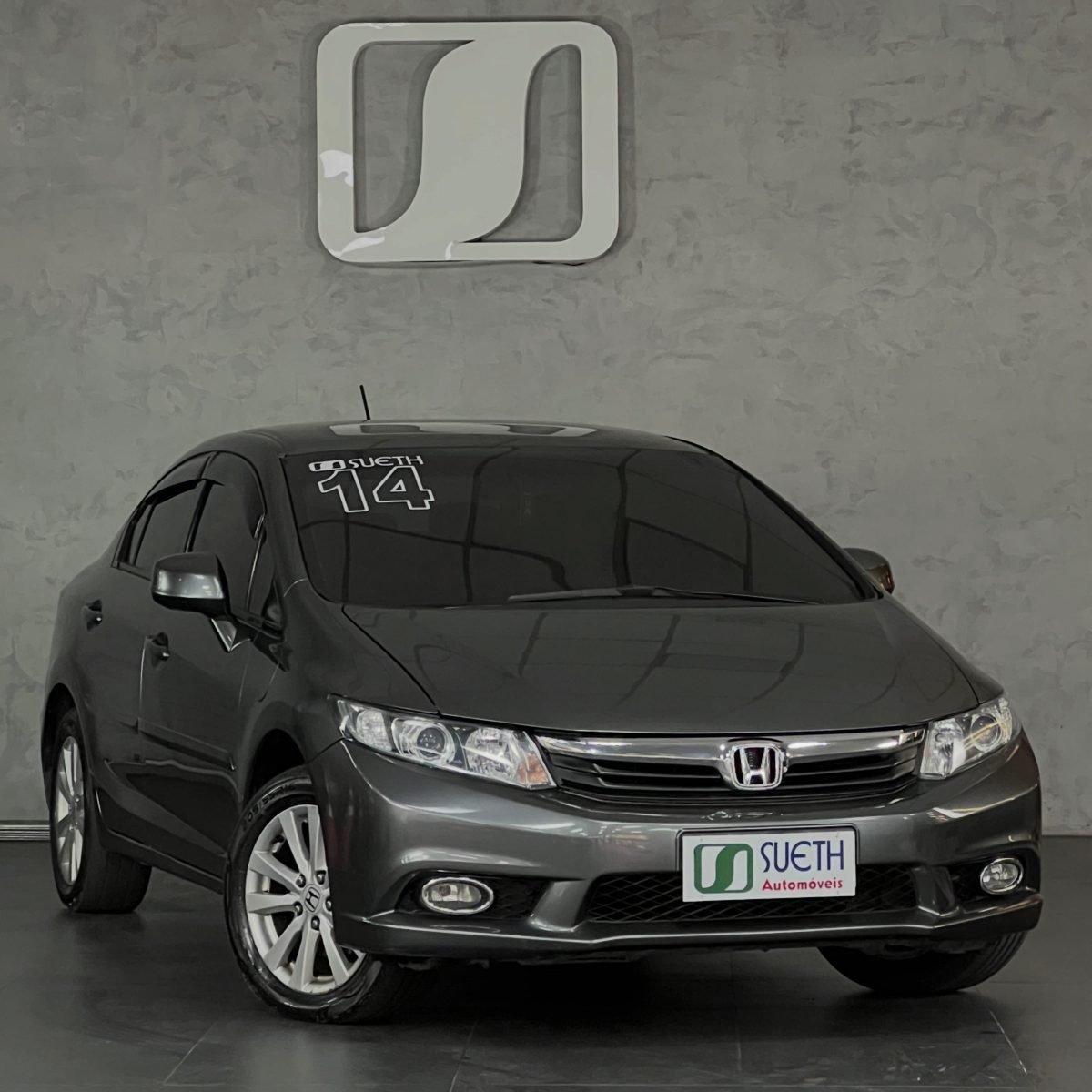 Honda Civic 2014 Lxs 1.8 Automático Com Gnv — foto 2