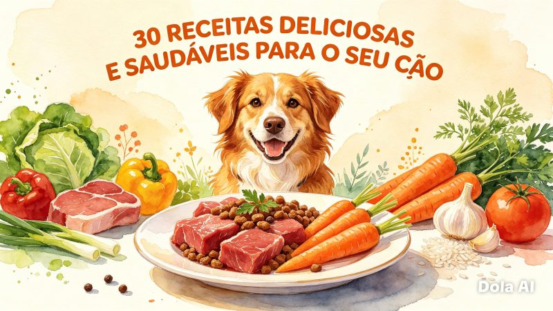 30 receitas para pets