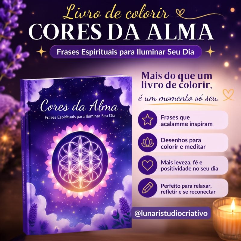 Livro de Colorir Cores da Alma PDF